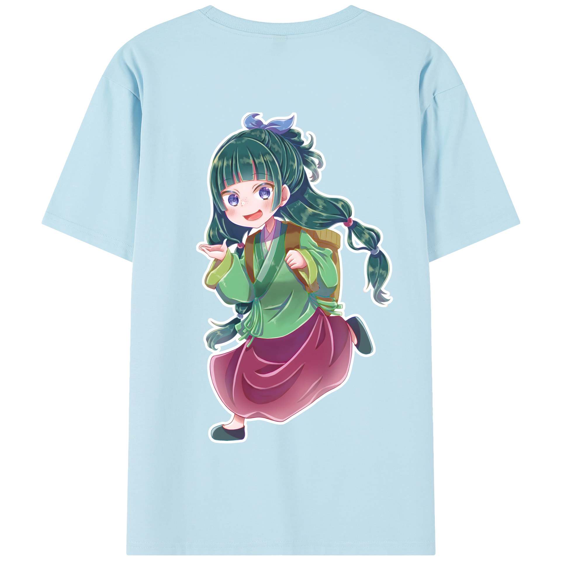 （画像用） 薬屋のひとりごと The Apothecary Diaries 綿100％半袖Tシャツ（背面プリント）